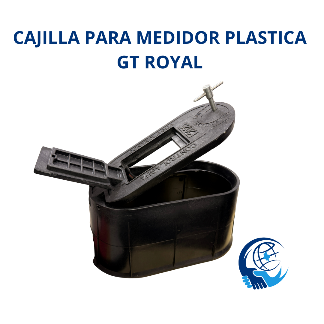 CAJILLA PLASTICA PARA MEDIDOR CON CIERRE ANTIFRAUDE Y MIRILLA