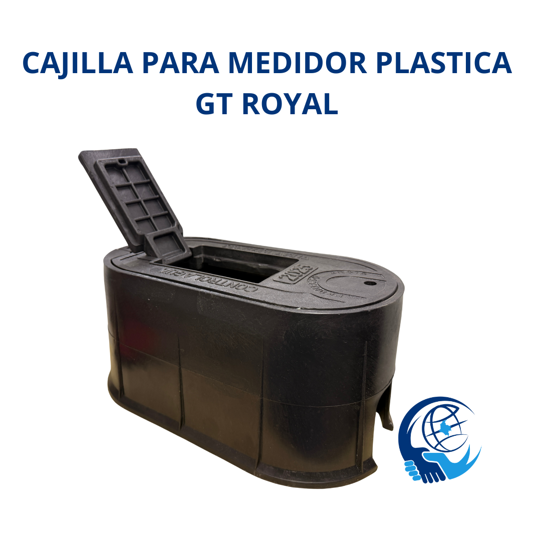 CAJILLA PLASTICA PARA MEDIDOR CON CIERRE ANTIFRAUDE Y MIRILLA
