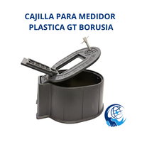 CAJILLA PLASTICA PARA MEDIDOR CON CIERRE ANTIFRAUDE Y MIRILLA GT BORUSIA