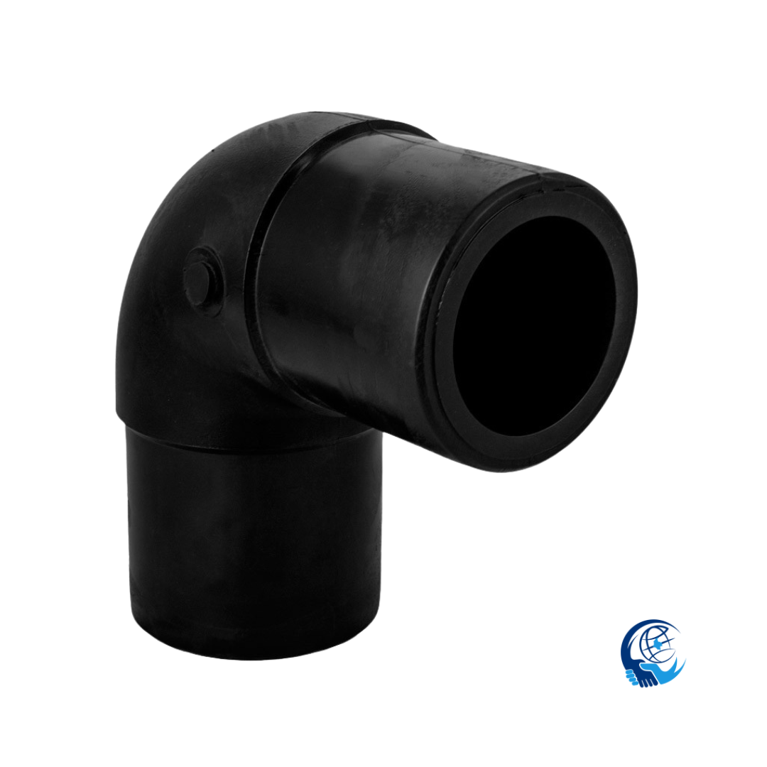 Codo 90 En Polietileno PN 16 Para Termofusión