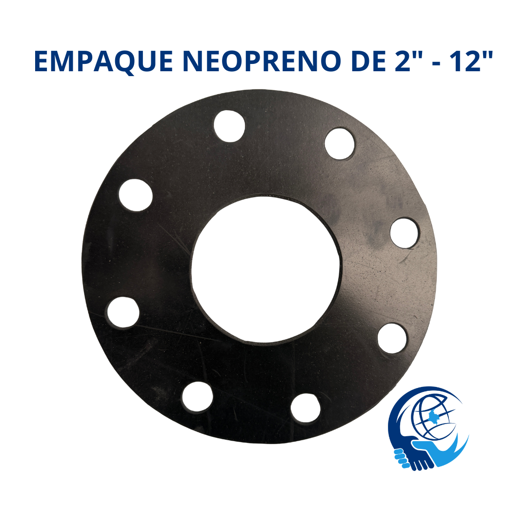 EMPAQUE EN NEOPRENO PARA BRIDA