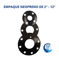 EMPAQUE EN NEOPRENO PARA BRIDA