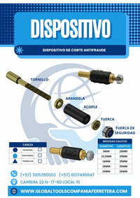 DISPOSITIVO DE INSERCIÓN PARA CORTE ANTIFRAUDE