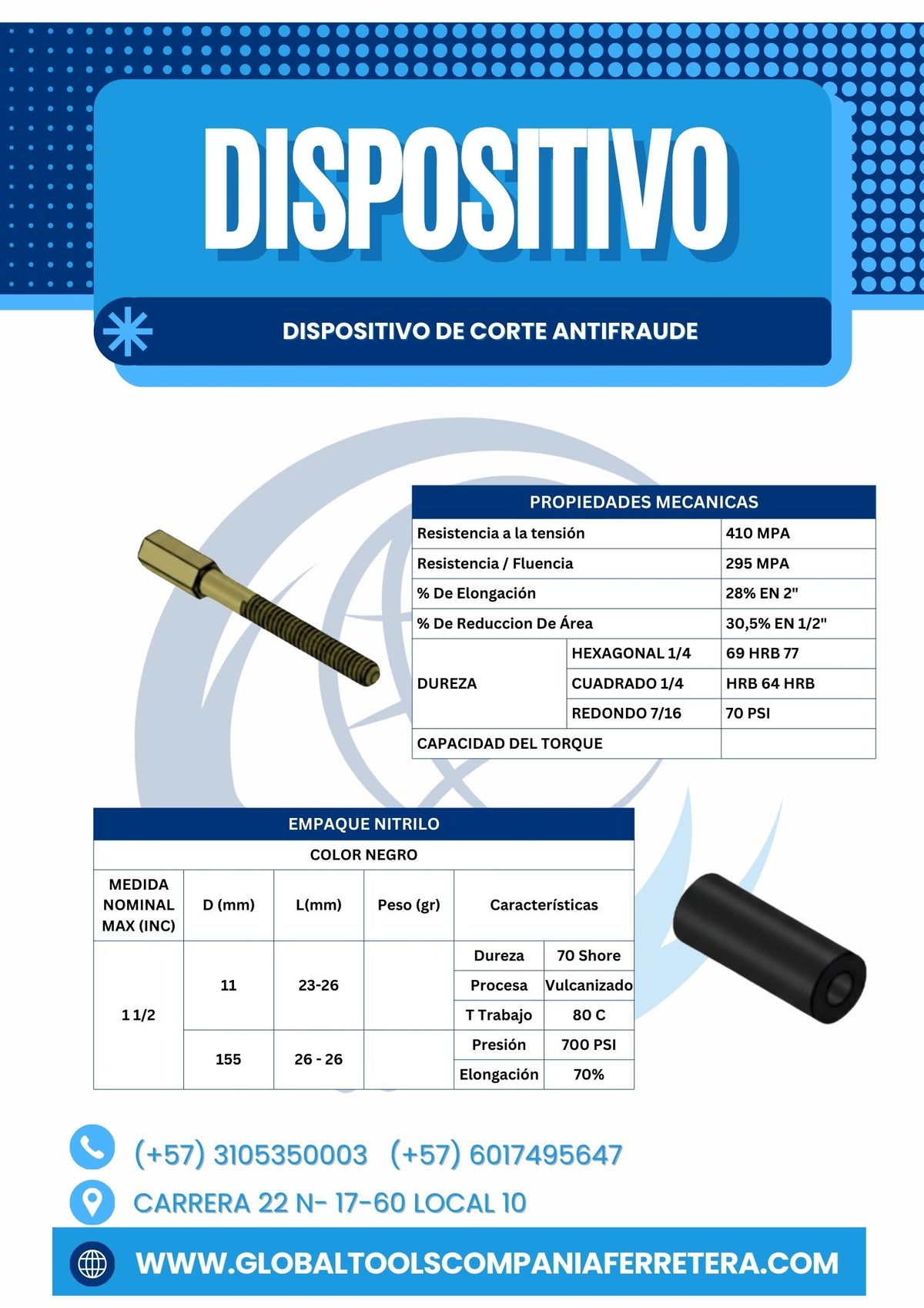 DISPOSITIVO DE INSERCIÓN PARA CORTE ANTIFRAUDE