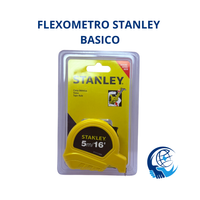 Cinta métrica Stanley básica de 5 metros / 16 pies, modelo STHT33989.
