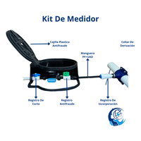 Medidor De Velocidad Transmisión Magnética R160 Cuerpo Metálico De 1/2" Calibrado Por Un Laboratorio Homologado Por La ONAC