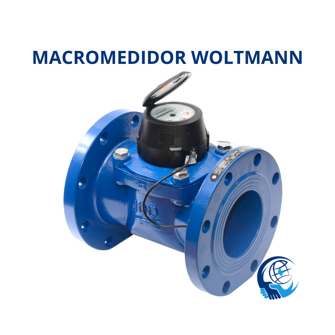 Macromedidor Mecanico Tipo Woltmann En Hierro Dúctil R200