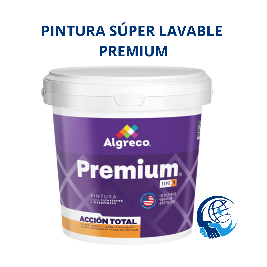 PINTURA PREMIUM SÚPER LAVABLE