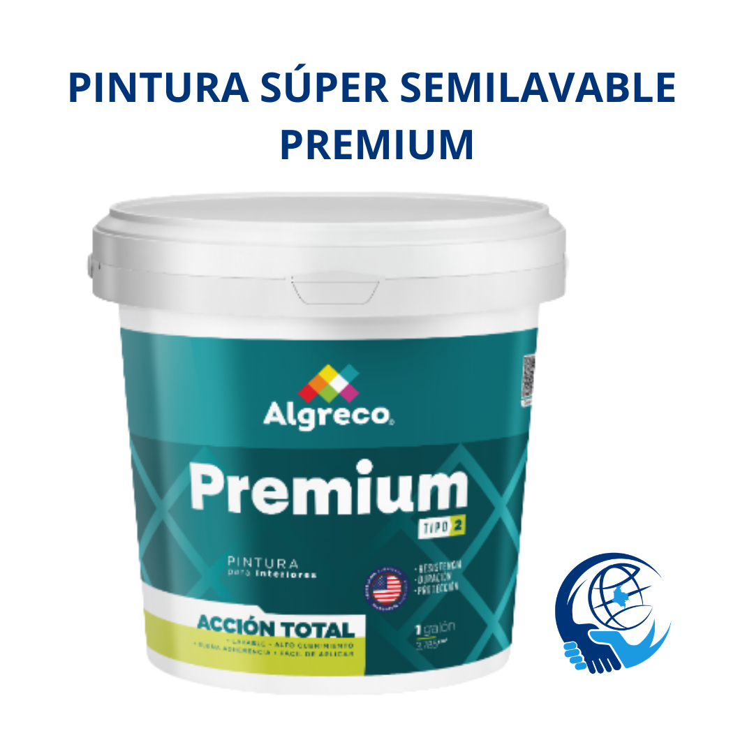 PINTURA PREMIUM SEMILAVABLE Y CUBRIENTE