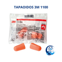 TAPONES AUDITIVOS DE ESPUMA 3M™ 1100, SIN CORDÓN