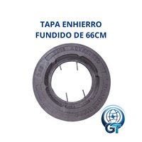 TAPA EN HIERRO FUNDIDO PARA POZO DE INSPECCIÓN