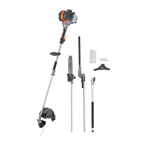 Desbrozadora multifuncional Truper DES-45M con accesorios de corte y poda