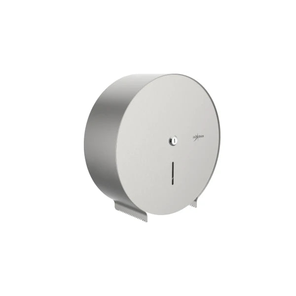 Dispensador de papel higiénico Inoxideas 280 mm — frente