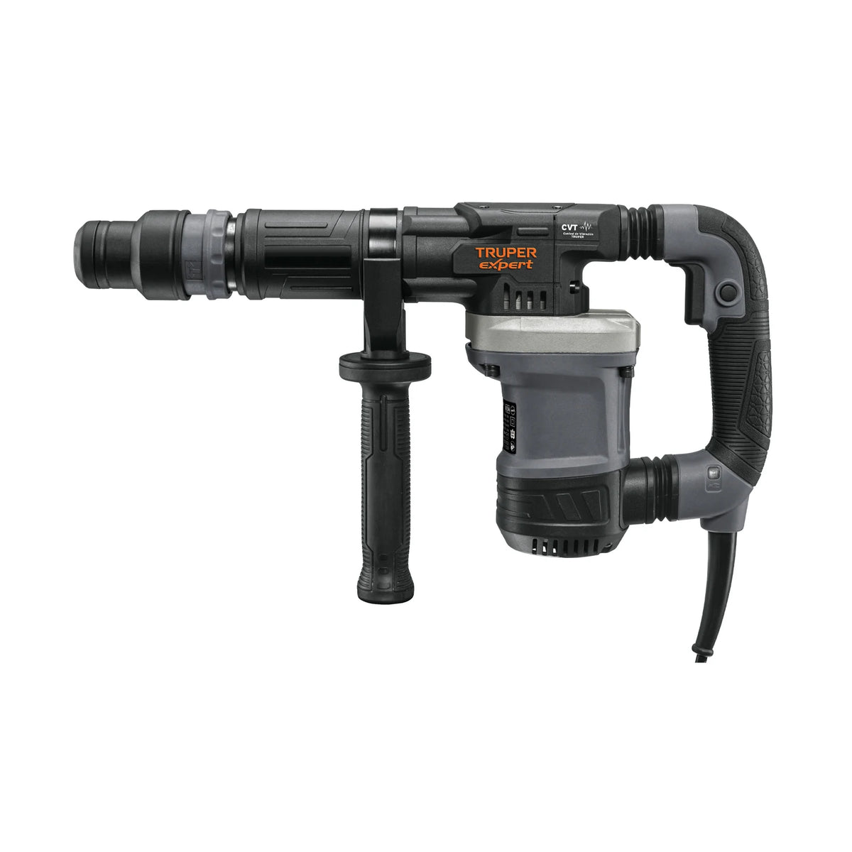 Vista del martillo demoledor SDS Max Truper Expert MADE-6NX