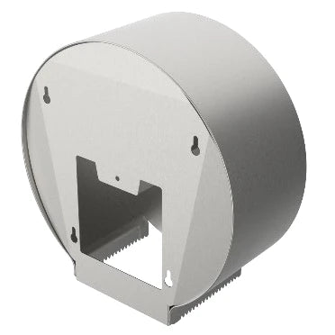 Parte posterior del dispensador de papel higiénico Inoxideas 230 mm