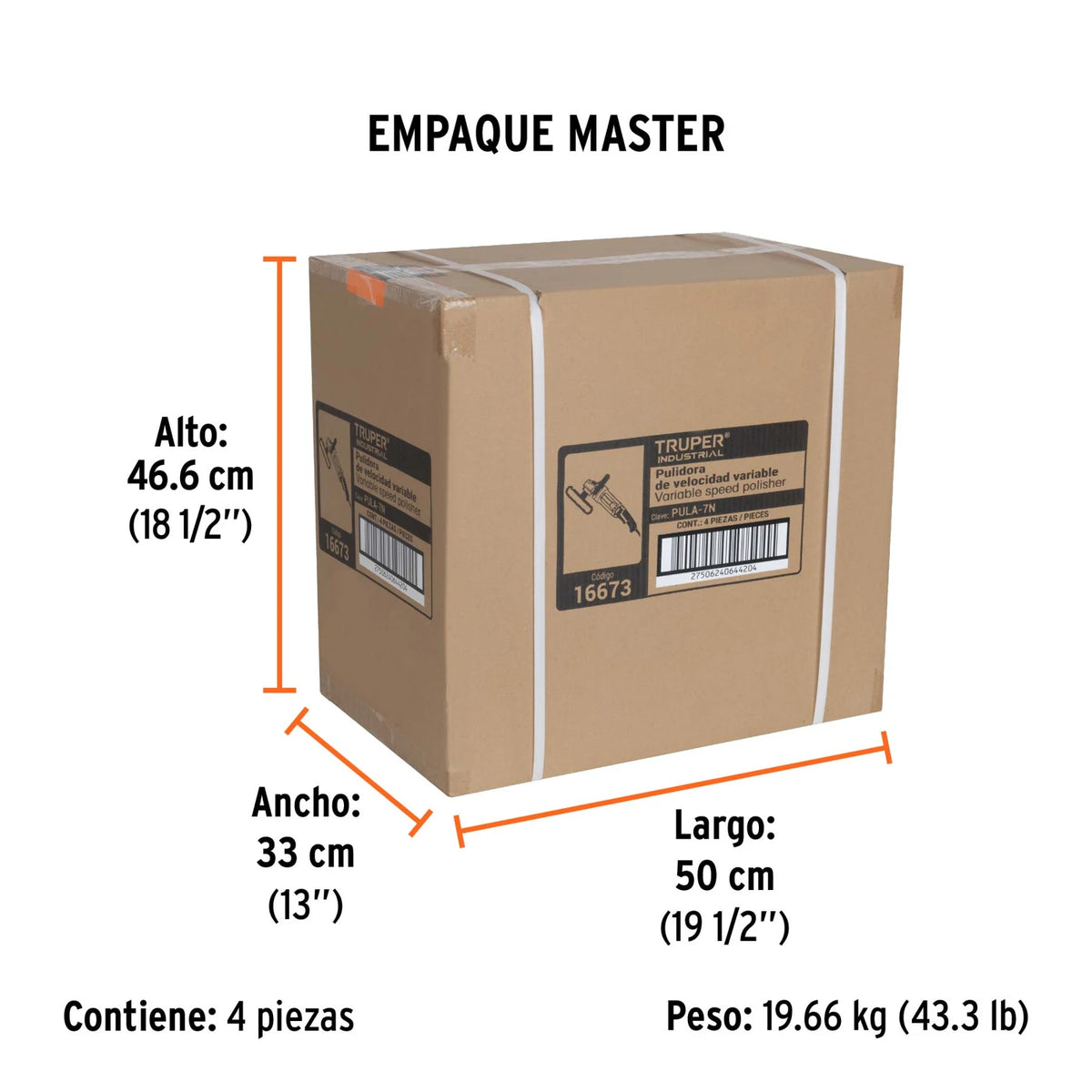 Detalle oficial de PULA-7N Truper