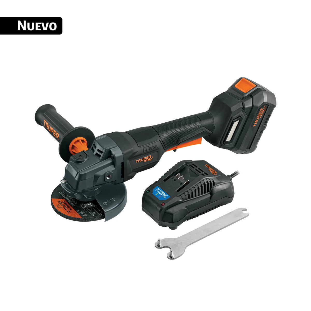 Pulidora Truper MAX-20EP de 4-1/2 pulgadas