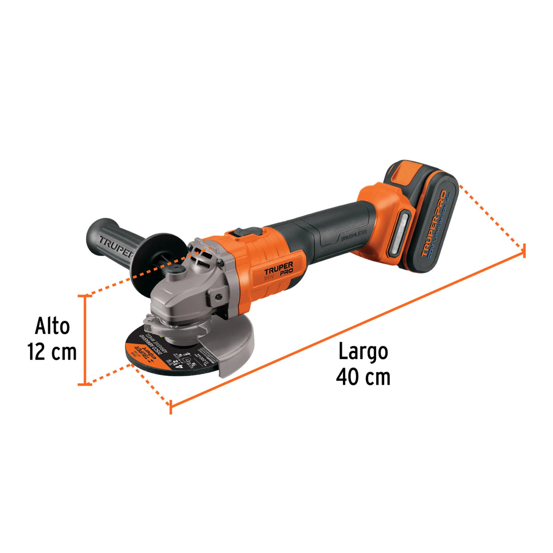 Detalles oficiales de ESMI-20A: cuerpo y dimensiones