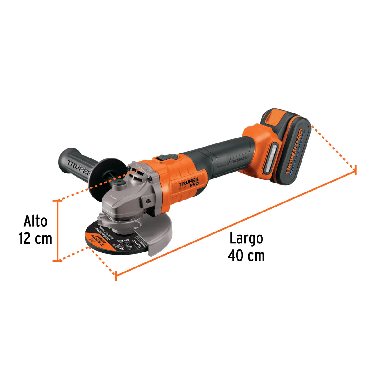 Detalles oficiales de ESMI-20A: cuerpo y dimensiones