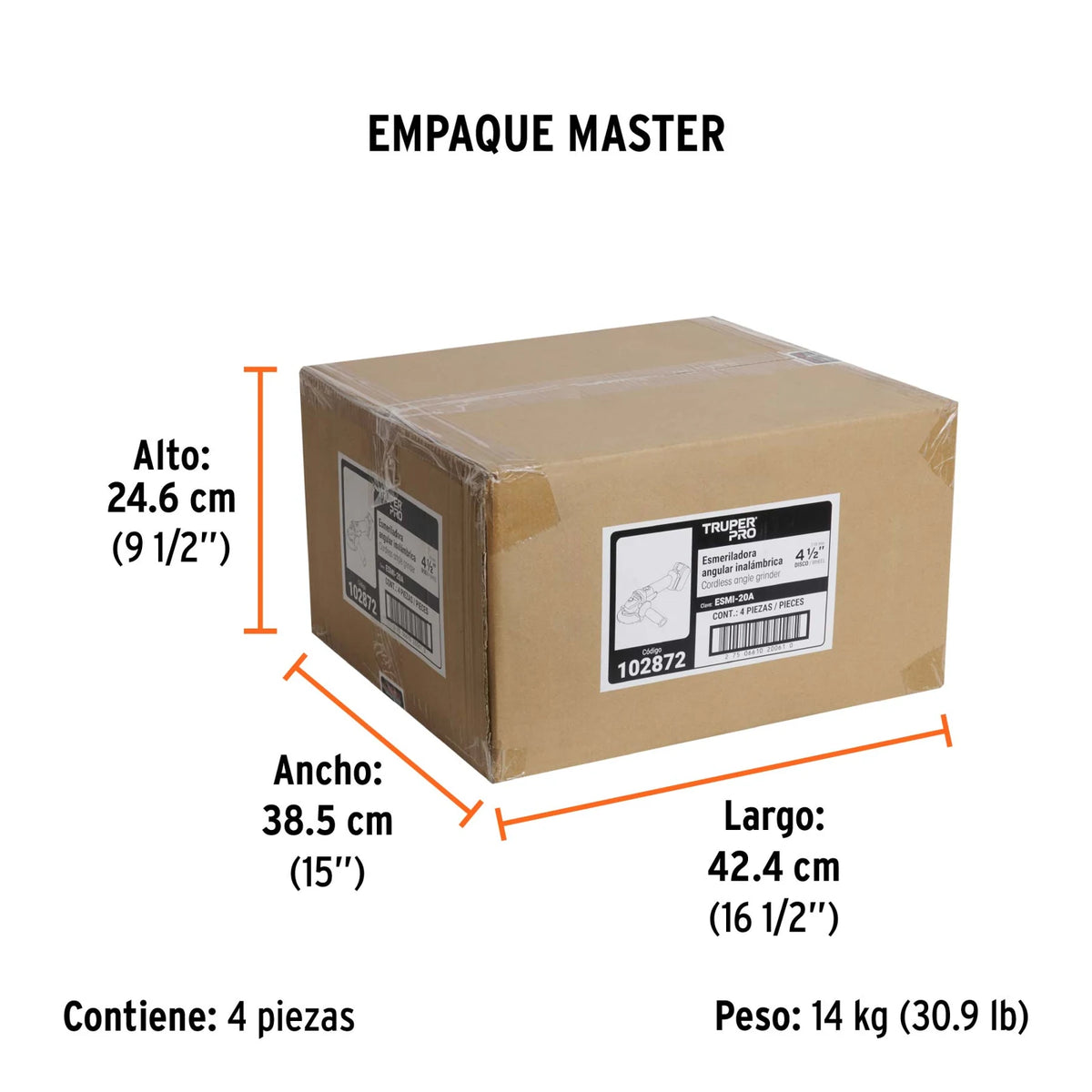 Detalle oficial de ESMI-20A Truper