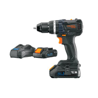 Vista del producto Rotomartillo inalámbrico Truper MAX 20 V, 2 baterías de 2 Ah