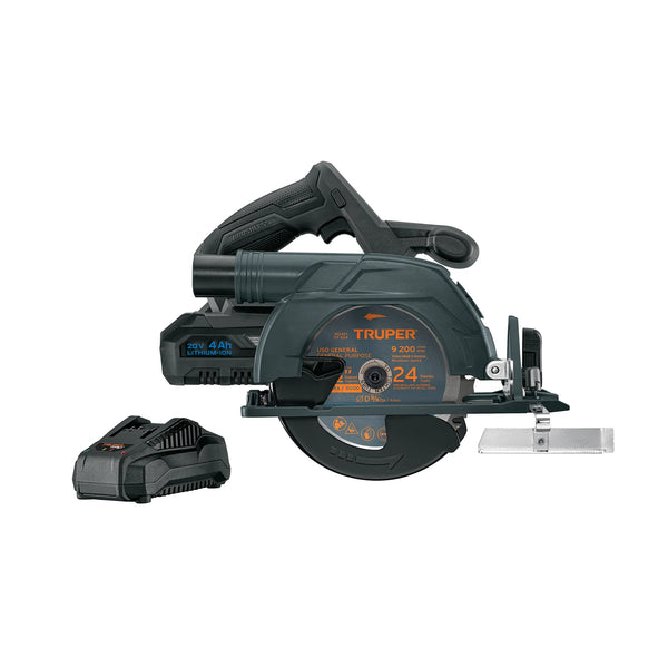 Sierra circular inalámbrica Truper MAX MAX-20SC