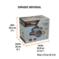Características de la sierra circular Truper MAX
