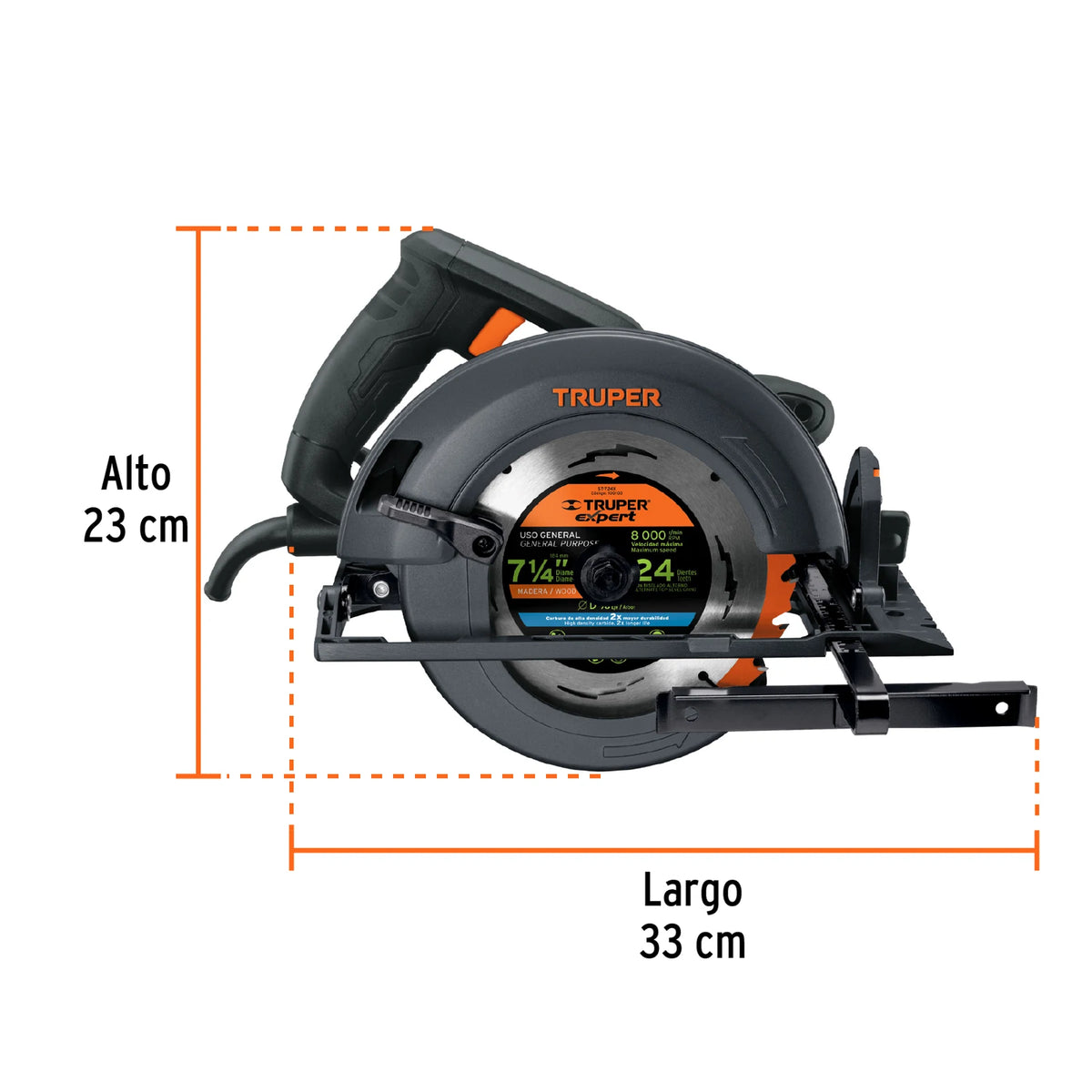 Detalles oficiales de SICI-7-1/4N4: cuerpo y dimensiones