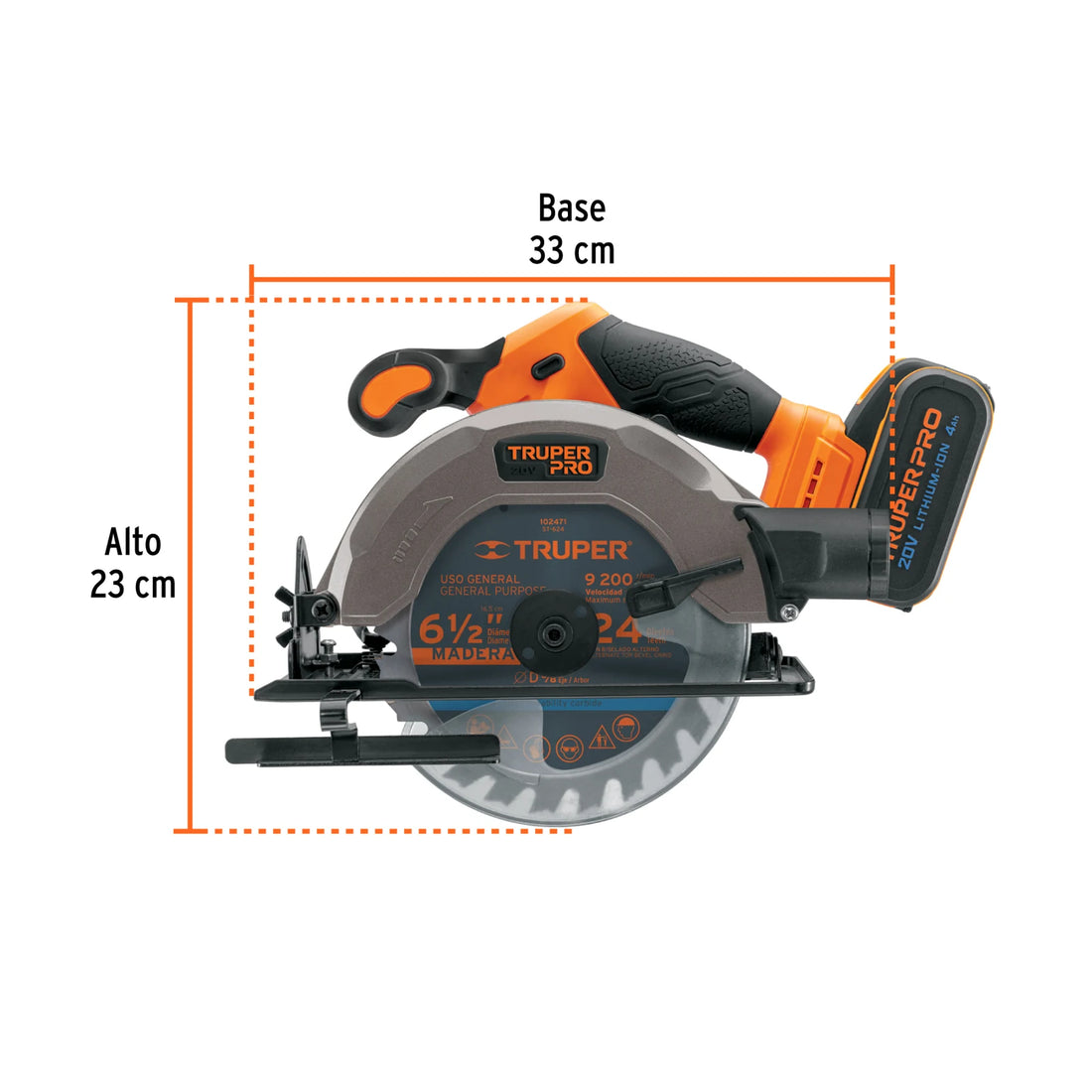 Detalles oficiales de SICI-20A: cuerpo y dimensiones