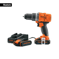Taladro percutor Truper PRO 20 V, 1/2 pulgada, 2 baterías